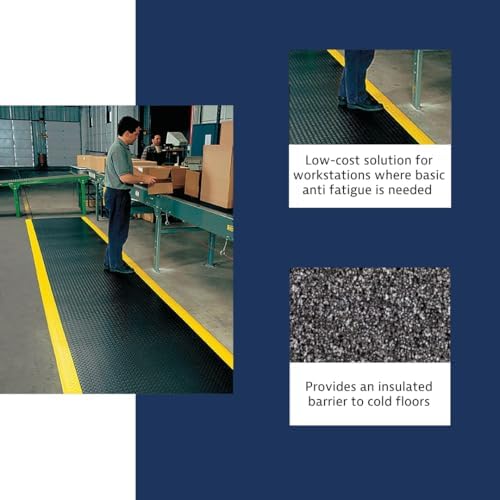 NoTrax 418 Diamond Tred™ 2' x 60' x 5/8" Anti Fatigue Mat - Image 4