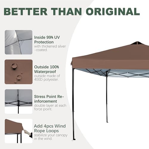 12x12 Canopy Replacement Top - Image 4