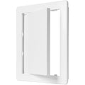 6" x 8" White ABS Plastic Plumbing Access Panel by ECOPROVENT