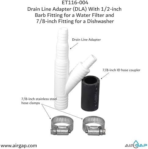 Drain Line Adapter With 1/2-inch Barb Fitting - Image 5