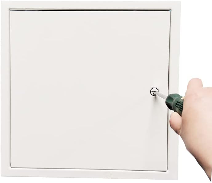Fengze Thicken Steel Screwdriver Latch Access Door 16 x 16 inch by buyFengze