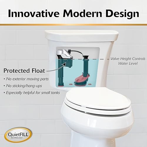 Korky Standard 2-inch Complete Toilet Repair Kit, Fixes: Running, No/Slow Refill - Image 6