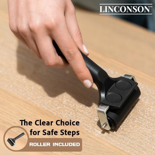 linconson Clear Slip Resistant Stairs Tread Grip Tape 4” x 24” Safety - Image 4