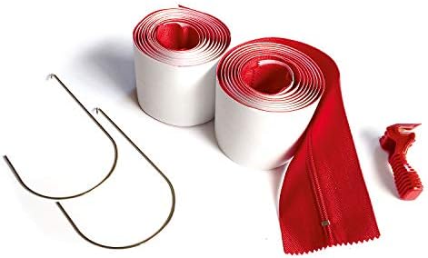 ZipWall Heavy-Duty Zipper for Dust Barriers, 2 Pack by ZIPWALL