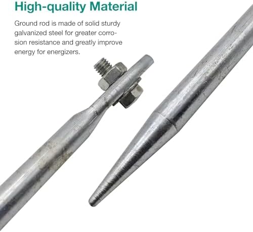Portable Ground Rod Solid Pin-type Design Galvanized Grounding Rod - Image 7