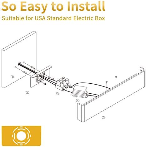 Aipsun 30W/32.6 inch Modern LED Vanity Light - Image 7