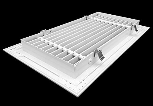 HVAC Premium 48"W X 6"H Linear Aluminum Clip-On Bar Return Air Grille - Image 5