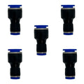 zjxed 1/2" OD x 5/16" OD Pneumatic quick Connector Push to Connect fittings by ROZESAZZ