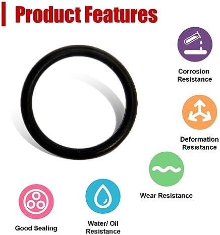 Ziciner 225 PCS O-Ring Assortment Kit Set, Premium Rubber Gasket AC System Seal - Image 3