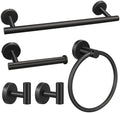 5pcs Bathroom Hardware Set, Matte Black Bathroom Hardware Set, Including 16" by RUBY.Q