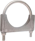4 inch Heavy Duty Exhaust U Bolt Clamp, Stainless Steel | M10 Thick Rod Heavy by eLifecenter