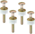 A.I.FORCE Toilet Seat Screws Fasteners Bolt, Metal Screws Toilet Seat by A.I.FORCE