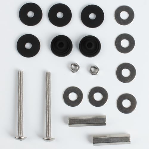 Universal Toilet Tank to Bowl Gaskets Repair kits, Toilet Tank Seal Kit - Image 2