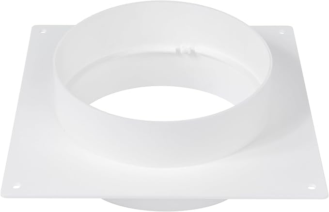Repa Market 5 Inch Pack of 2 Duct Connector Flange – Plastic Round Male Fit - Image 9