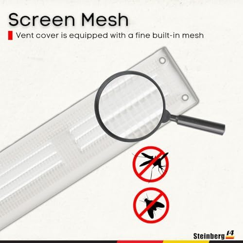Steinberg14 White Vent Cover 10x1 - Image 3