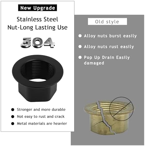 Bathroom Sink Drain, 5 Pack Drain Stopper - Image 4