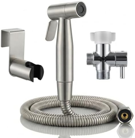 BARROCK Handheld Bidet Sprayer for Toilet, Stainless Steel Metal Made Baby by BARROCK