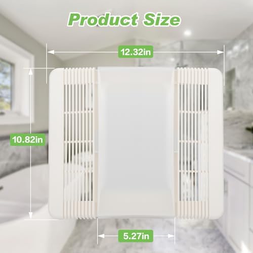 85315000 bathroom exhaust fan vent cover | bathroom fan light cover Replacement - Image 2