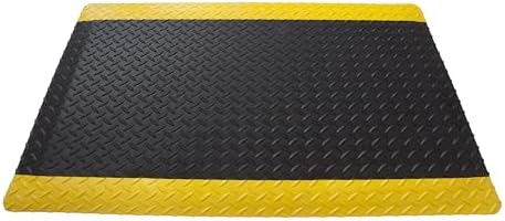 Rhino Mats DTT24BYX62 Diamond Plate Ant-Fatigue Mat, 2-Sides Yellow, 2 FT. x 62 - Image 6