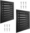 PATIKIL 14 x 14 Inch Gable Vent, 12 x 12 Inch Duct Opening Size by PATIKIL