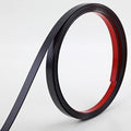 Trimold Matte Black Molding Trim Peel and Stick, Flexible Mirror Border Design by AllAboutTrimMoldings