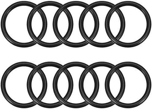 uxcell Nitrile Rubber O-Rings 30.3mm OD 25mm ID 2.65mm Width, Metric Sealing by uxcell