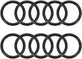 uxcell Nitrile Rubber O-Rings 30.3mm OD 25mm ID 2.65mm Width, Metric Sealing by uxcell
