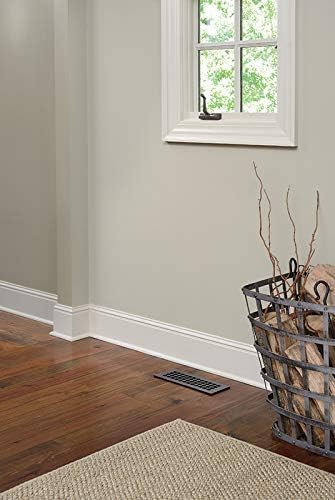 "Reggio Register Square Series Pattern Floor Grille, Oil-Rubbed Bronze Steel - Image 2
