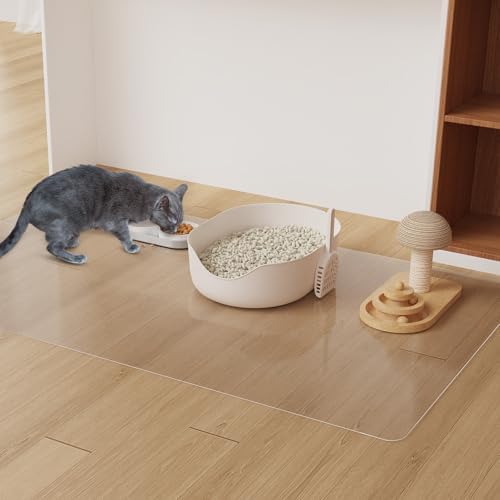 4'×6' Frosted Clear Floor Protector by BelleCosy