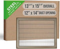 Fits 12x14 and 14x12 Duct Opening | Return Air Floor Grille by Handua | by Handua