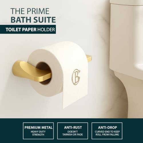 Mega Handles Bathroom Accessory Set Satin Brass - Image 5