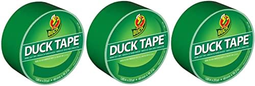 Duck Brand 1304968 Color Duct Tape, 1.88 Inches x 20 Yards Each Roll, 3 Rolls by DuckBrand