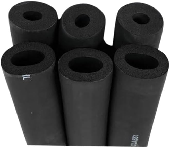 Pipe Insulation Foam Tube 1-1/8" ID*3/8" Foam Tubing Black Pipe Cover Heat - Image 3