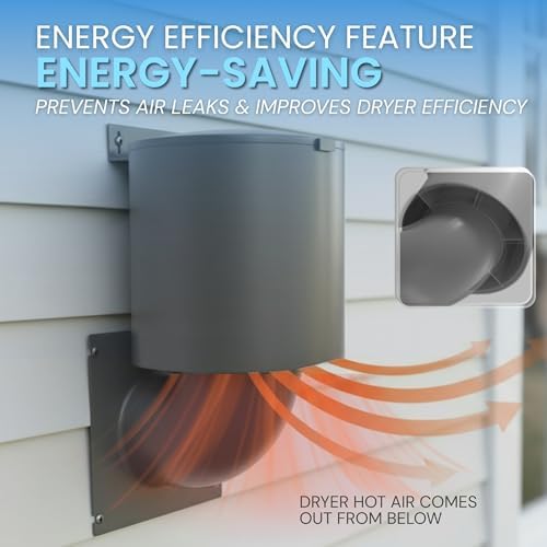 Dryer Vent Cover 4 inch with UV RESISTANT - Image 3