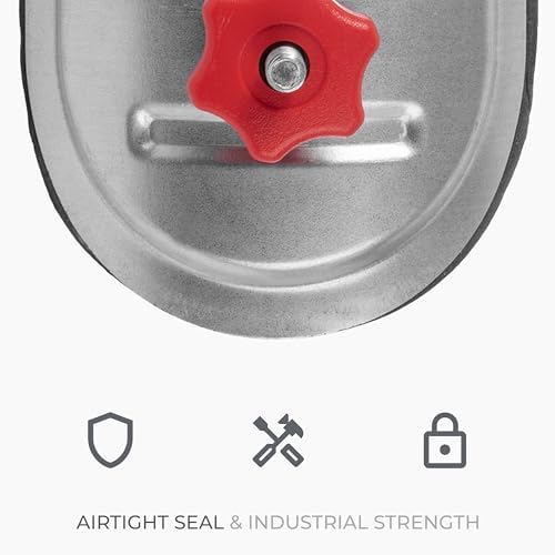 8 Inch Round Duct Access Door – Galvanized Steel Cover/Airtight EPDM Rubber - Image 6