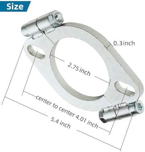2-3/4 inch Split Flange Repair Kit, 2 Pack - Image 2