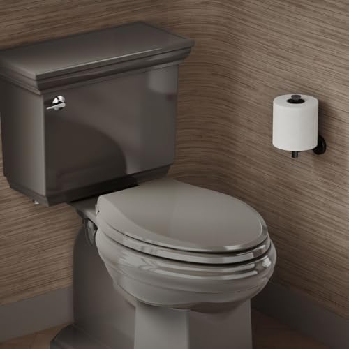 KOHLER 4636-RL-K4 Cachet ReadyLatch Elongated Toilet Seat Slow Close, Soft - Image 2