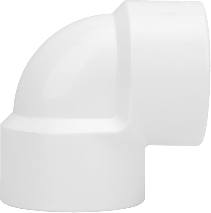 10Pack 3/4" Double Female Thread 90 Degree PVC Elbow Pipe Fitting Connector - Image 4