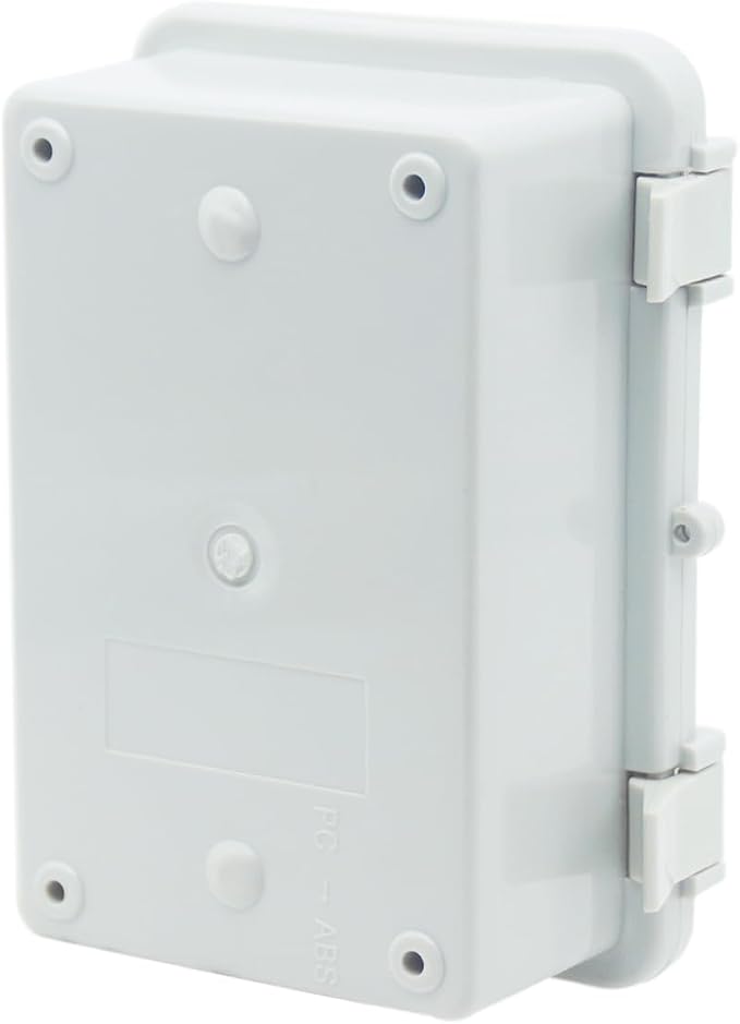 Junction Box, Hinged Clear Cover IP67 Waterproof ABS Project Box - Image 5