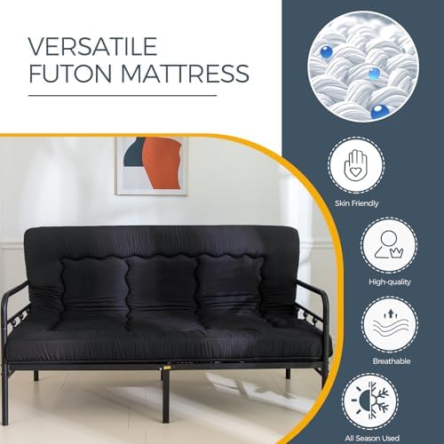 MAXYOYO 6" Extra Thick Japanese Floor Mattress Queen Folding Futon Mattress - Image 2