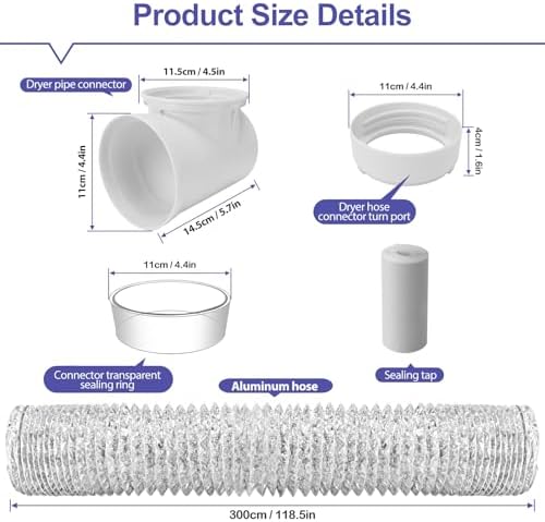 Dryer Vent Hose, Dryer Vent Connector - Image 2