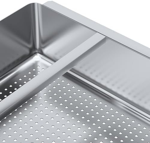 Pre-Rinse Basket with Stainless Steel Slides | Stainles Steel Scrap Basket - Image 5