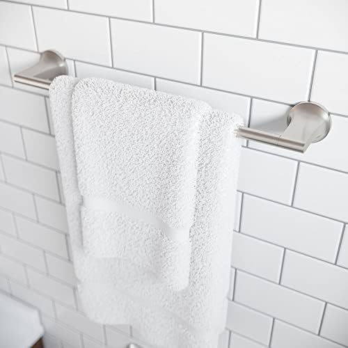 Pfister Pfirst Modern Towel Bar, Brushed Nickel, Wall Mounted BTBPFM1GS - Image 2