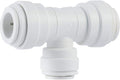 John Guest Speedfit 3/8 Inch x 3/8 Inch x 1/4 Inch OD Reducing Tee, Push to by JohnGuest