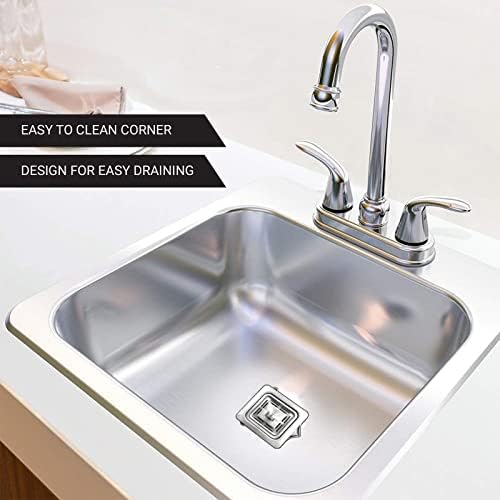 Strictly Sinks Stainless Steel Square Garbage Disposal Adapter - Image 3