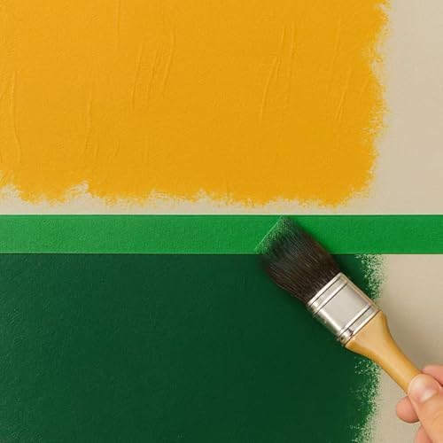 Green Masking Tape, Colored Painters Tape - Image 5