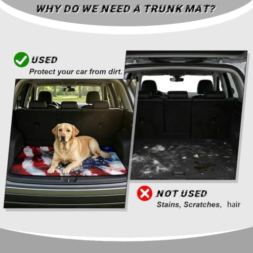 ELEQIN Trunk Cargo Liner for Cars SUV Sedan Truck Non Slip Backing Car Cargo - Image 4