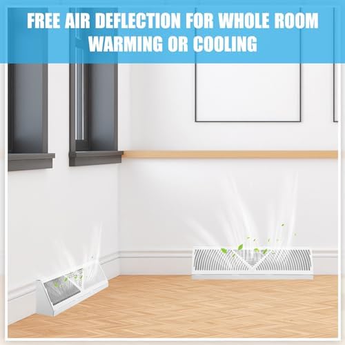 Yaocom 10 Pack Baseboard Register Vent 18 Inch Air Vent Covers - Image 5
