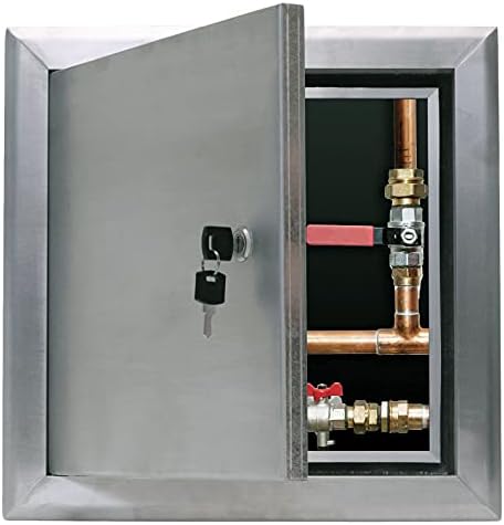 Access Door 16" X 16" Aluminum Insulated Fire Rated Access Panel Door by HVACPremium