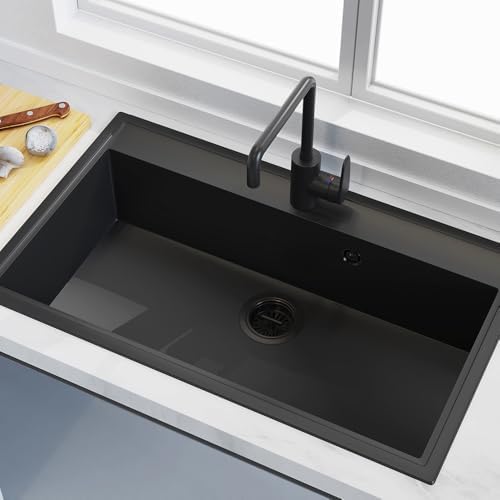 KONE 3-1/2 Inch Bronze Kitchen Sink Drain Assembly Kit - Image 7
